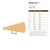 Megaphone 3 Wood Cutout for Crafts, Unfinished Baltic Birch Craft Shape