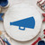 Megaphone 3 Reusable Mylar Stencil, 10 mil Plastic Paint Stencil for Crafts and Decor