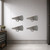 Megaphone 3 Steel Cutout Shape, Raw Metal Wall Art and Craft Supply