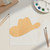 Cowboy Hat 1 Wood Cutout for Crafts, Unfinished Baltic Birch Craft Shape
