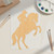 Cowboy On Horse Wood Cutout for Crafts, Unfinished Baltic Birch Craft Shape
