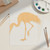 Crane Wood Cutout for Crafts, Unfinished Baltic Birch Craft Shape