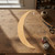 Crecent Moon Wood Cutout for Crafts, Unfinished Baltic Birch Craft Shape