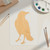 Crow 2 Wood Cutout for Crafts, Unfinished Baltic Birch Craft Shape
