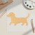 Dachshund Wood Cutout for Crafts, Unfinished Baltic Birch Craft Shape