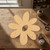 Daisy 3 Wood Cutout for Crafts, Unfinished Baltic Birch Craft Shape
