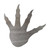 Dinosaur Footprint Steel Cutout Shape, Raw Metal Wall Art and Craft Supply