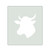 Cow Head 2 Reusable Mylar Stencil, 10 mil Plastic Paint Stencil for Crafts and Decor