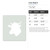 Cow Head 2 Reusable Mylar Stencil, 10 mil Plastic Paint Stencil for Crafts and Decor