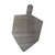 Dreidel Steel Cutout Shape, Raw Metal Wall Art and Craft Supply