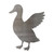 Duck 9 Steel Cutout Shape, Raw Metal Wall Art and Craft Supply