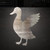 Duck 9 Steel Cutout Shape, Raw Metal Wall Art and Craft Supply