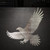 Eagle 2 Steel Cutout Shape, Raw Metal Wall Art and Craft Supply