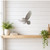 Eagle 2 Steel Cutout Shape, Raw Metal Wall Art and Craft Supply