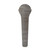 Microphone 2 Steel Cutout Shape, Raw Metal Wall Art and Craft Supply