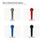 Microphone 2 Steel Cutout Shape, Raw Metal Wall Art and Craft Supply