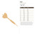 Dart Wood Cutout for Crafts, Unfinished Baltic Birch Craft Shape