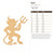 Devil Wood Cutout for Crafts, Unfinished Baltic Birch Craft Shape