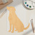 Dog Lab Wood Cutout for Crafts, Unfinished Baltic Birch Craft Shape