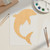 Dolphin 1 Wood Cutout for Crafts, Unfinished Baltic Birch Craft Shape