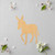 Donkey 1 Wood Cutout for Crafts, Unfinished Baltic Birch Craft Shape