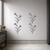 Easter Lily Steel Cutout Shape, Raw Metal Wall Art and Craft Supply