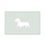 Dachshund Reusable Mylar Stencil, 10 mil Plastic Paint Stencil for Crafts and Decor