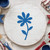 Daisy Flower Reusable Mylar Stencil, 10 mil Plastic Paint Stencil for Crafts and Decor