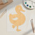 Duck 5 Wood Cutout for Crafts, Unfinished Baltic Birch Craft Shape