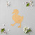 Duckling 2 Wood Cutout for Crafts, Unfinished Baltic Birch Craft Shape