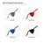 Eye Patch Steel Cutout Shape, Raw Metal Wall Art and Craft Supply