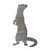 Ferret Steel Cutout Shape, Raw Metal Wall Art and Craft Supply