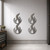 Fire 1 Steel Cutout Shape, Raw Metal Wall Art and Craft Supply