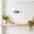 Fish 3 Tuna Steel Cutout Shape, Raw Metal Wall Art and Craft Supply