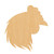 Chicken Head 2 Wood Cutout for Crafts, Unfinished Baltic Birch Craft Shape