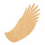 Eagle Wing Wood Cutout for Crafts, Unfinished Baltic Birch Craft Shape