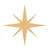 Eight Point Star Wood Cutout for Crafts, Unfinished Baltic Birch Craft Shape