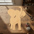 Elephant 2 Wood Cutout for Crafts, Unfinished Baltic Birch Craft Shape
