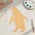 Emperor Penguin Wood Cutout for Crafts, Unfinished Baltic Birch Craft Shape