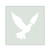 Dove 1 Reusable Mylar Stencil, 10 mil Plastic Paint Stencil for Crafts and Decor