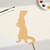Ferret Wood Cutout for Crafts, Unfinished Baltic Birch Craft Shape