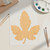 Fig Leaf Wood Cutout for Crafts, Unfinished Baltic Birch Craft Shape