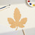 Fig Leaf Wood Cutout for Crafts, Unfinished Baltic Birch Craft Shape