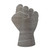 Fist Steel Cutout Shape, Raw Metal Wall Art and Craft Supply
