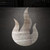 Flame Steel Cutout Shape, Raw Metal Wall Art and Craft Supply