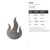 Flame Steel Cutout Shape, Raw Metal Wall Art and Craft Supply