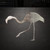 Flamingo 1 Steel Cutout Shape, Raw Metal Wall Art and Craft Supply