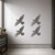 Flying Raven Steel Cutout Shape, Raw Metal Wall Art and Craft Supply