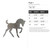 Foal 1 Steel Cutout Shape, Raw Metal Wall Art and Craft Supply