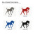 Foal 1 Steel Cutout Shape, Raw Metal Wall Art and Craft Supply